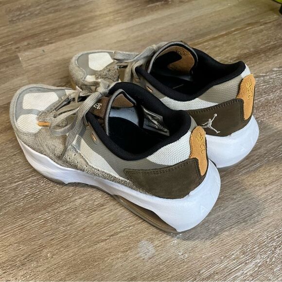 Nike Air Jordan 200E Khaki Suede Sneaker - Picture 6 of 11